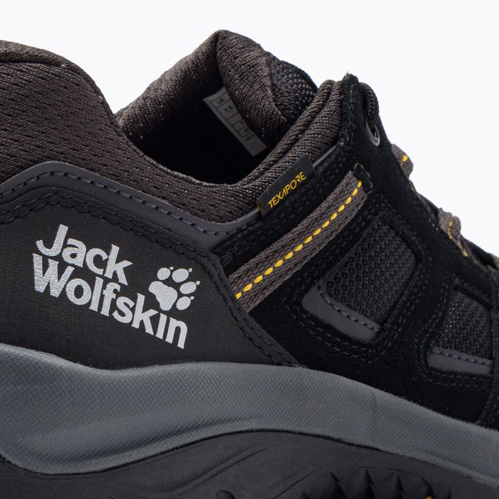 Jack Wolfskin men's trekking boots Vojo 3 Texapore black 4042441_6055 7