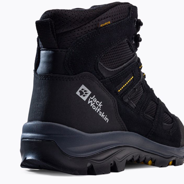 Jack Wolfskin men's trekking boots Vojo 3 Texapore Mid black 4042461 7