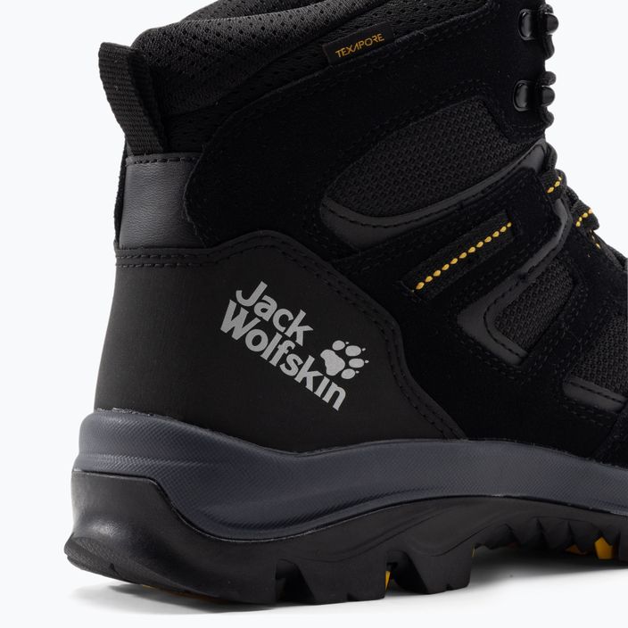 Jack Wolfskin men's trekking boots Vojo 3 Texapore black 4042461_6055 7