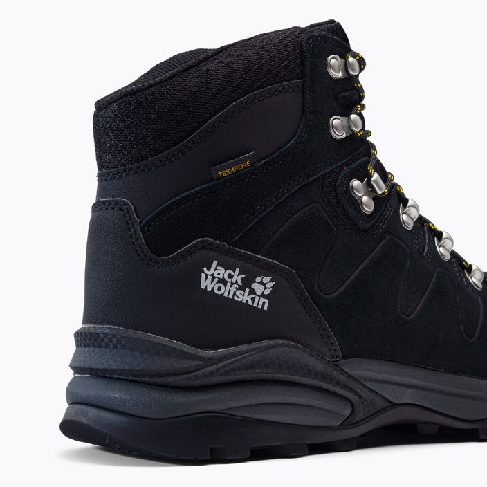 Jack Wolfskin men's trekking boots Refugio Texapore Mid black 4049841 7
