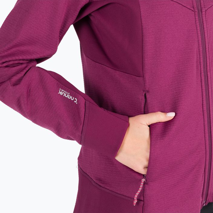 Jack Wolfskin women's Hydro Grid Fleece sweatshirt pink 1709911 6