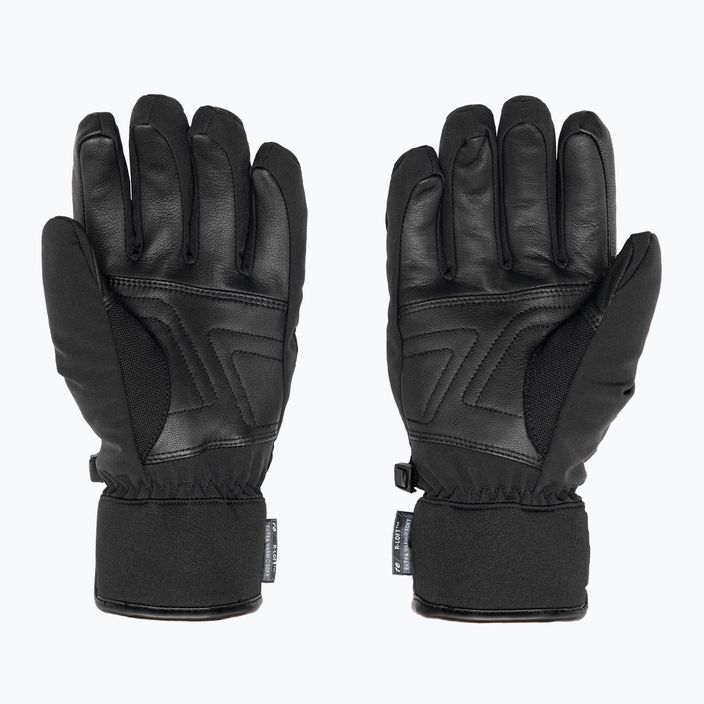 Reusch Storm R-Tex Xt ski glove black/black melange/neon green 2