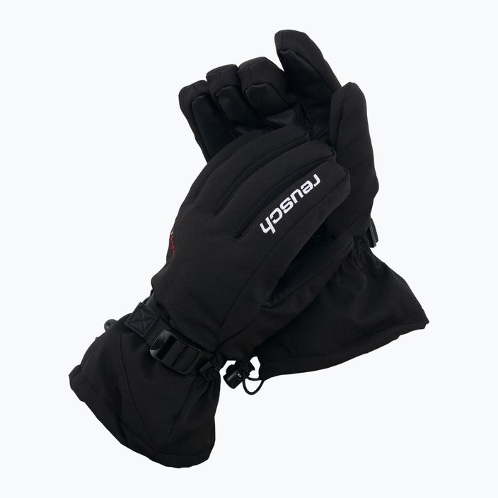 Reusch Outset R-Tex XT ski gloves black and white 60/01/261