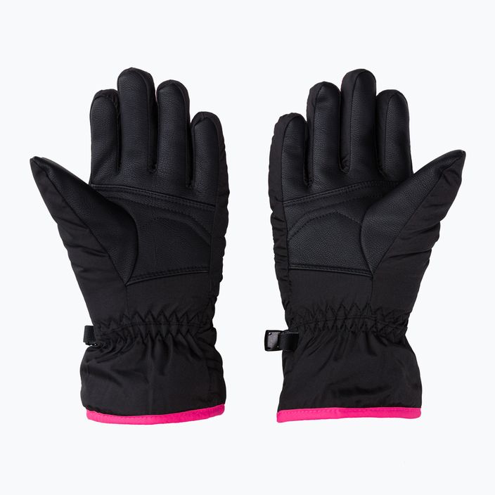 Reusch Alan children's ski gloves black/pink 60/61/115 2