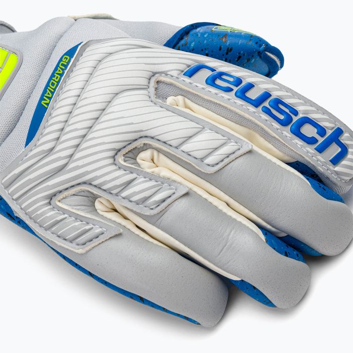 Reusch Attrakt Fusion Guardian grey goalkeeper gloves 5270985 5