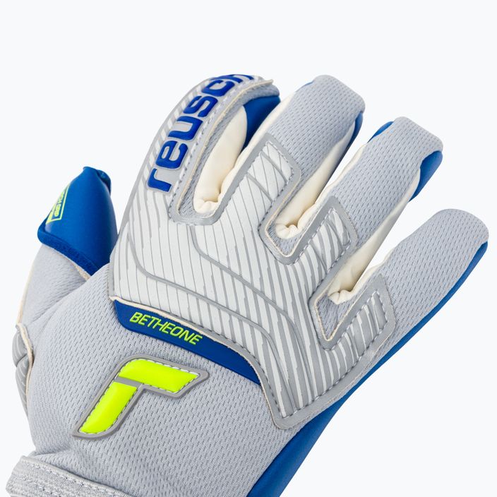Reusch Attrakt Gold X grey-blue goalkeeper's gloves 5270945-6006 3