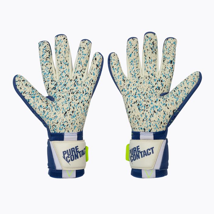 Reusch Pure Contact Fusion 4018 goalkeeper's gloves blue 5270900-4018 2