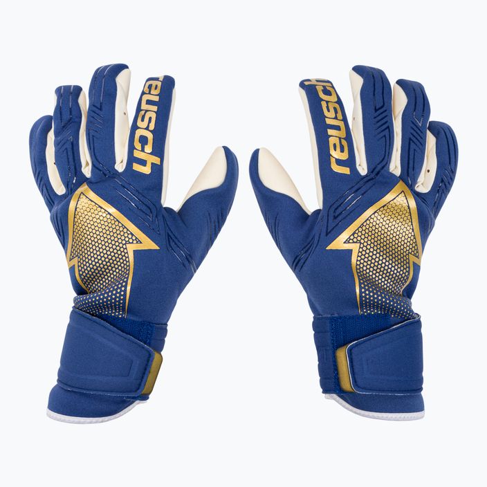 Reusch Arrow Gold X blue goalkeeper's gloves 5270908-4026