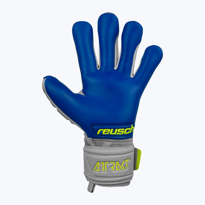 Reusch Attrakt Freegel Gold Finger Support Goalkeeper Gloves grey 5270130-6006 7