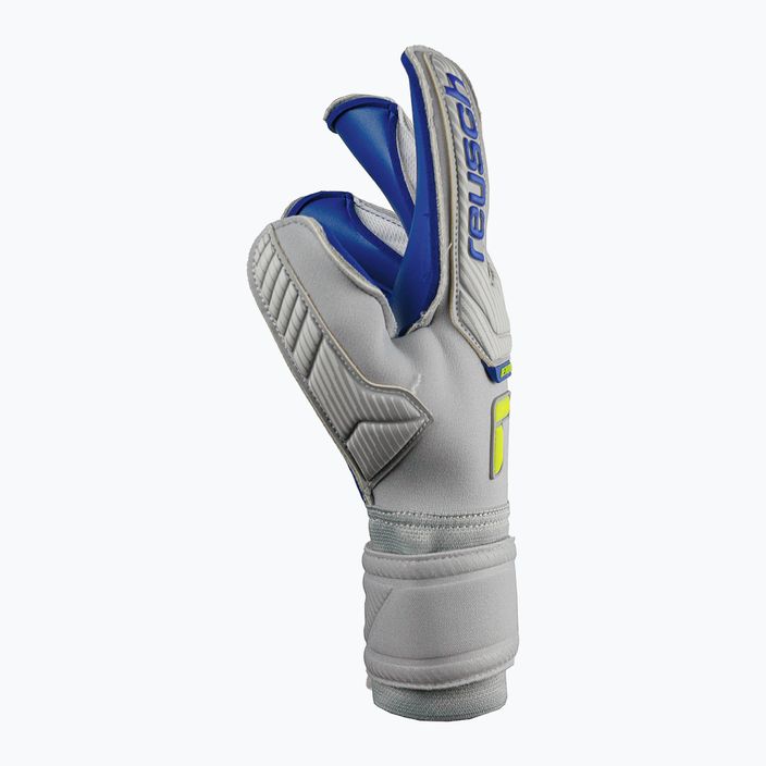 Reusch Attrakt Gold X Evolution Cut grey goalkeeper gloves 5270964 7