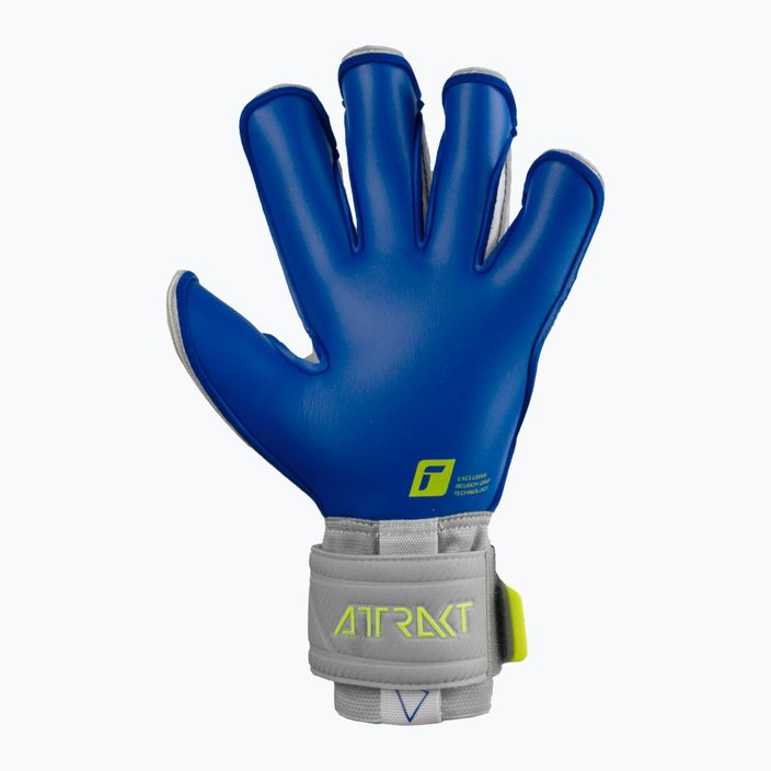 Reusch Attrakt Gold X Evolution Cut grey goalkeeper gloves 5270964 8