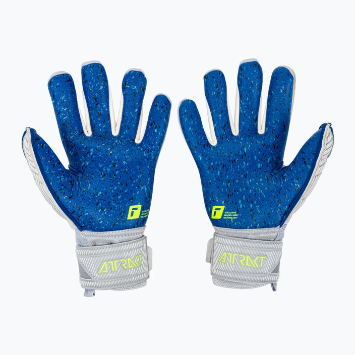 Reusch Attrakt Fusion Guardian goalkeeper gloves blue 5272945-6006 2