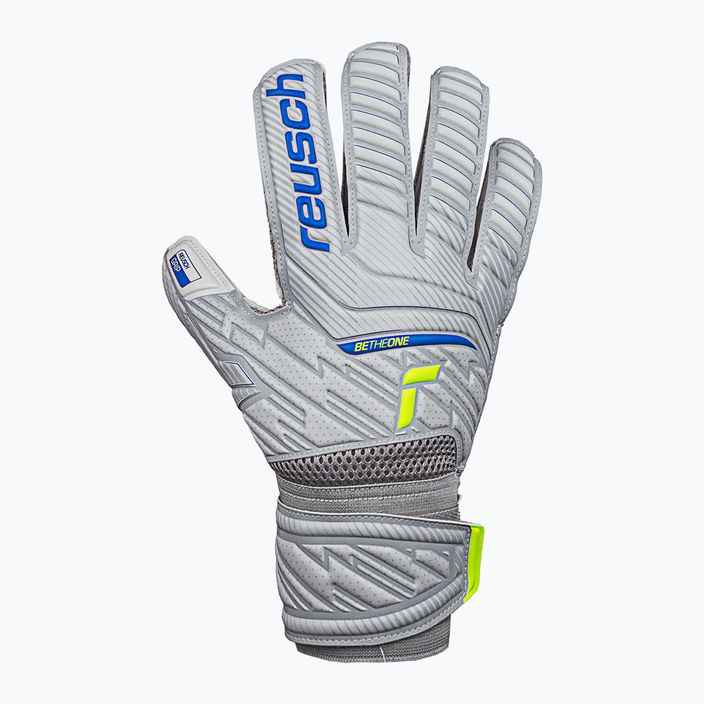 Reusch Attrakt Grip grey goalkeeper's gloves 5270815 6