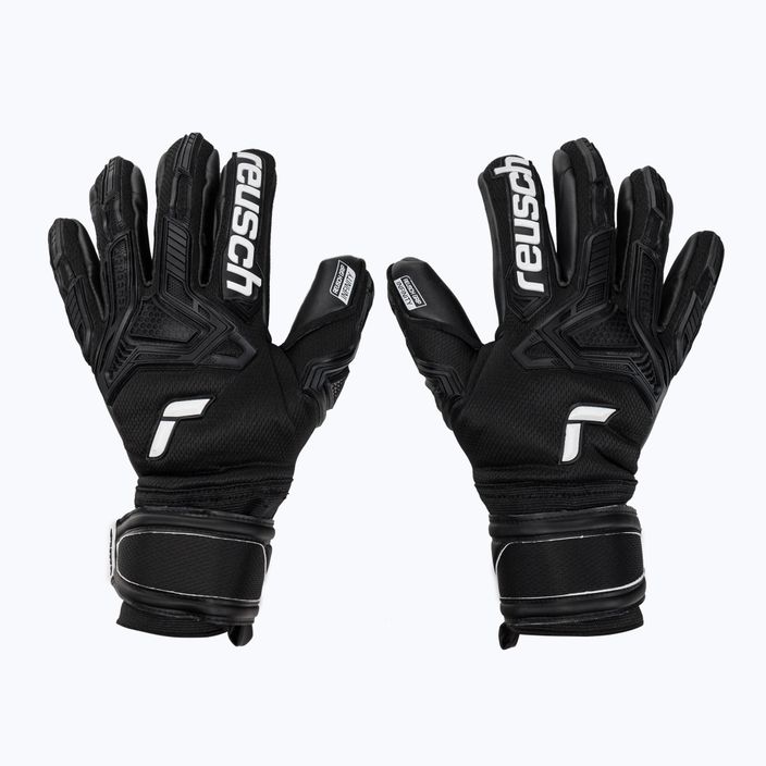 Reusch Attrakt Freegel Infinity Finger Support Goalkeeper Gloves black 5270730-7700