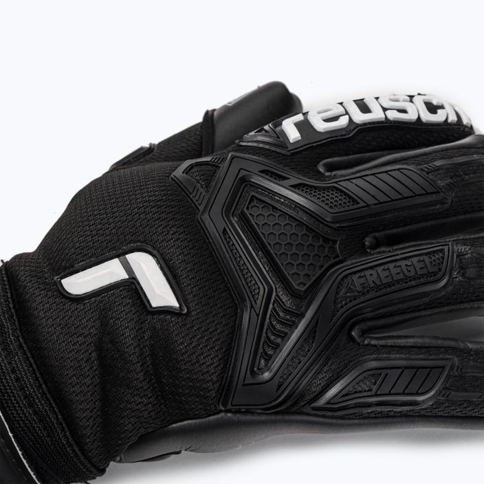 Reusch Attrakt Freegel Infinity Finger Support Goalkeeper Gloves black 5270730-7700 3