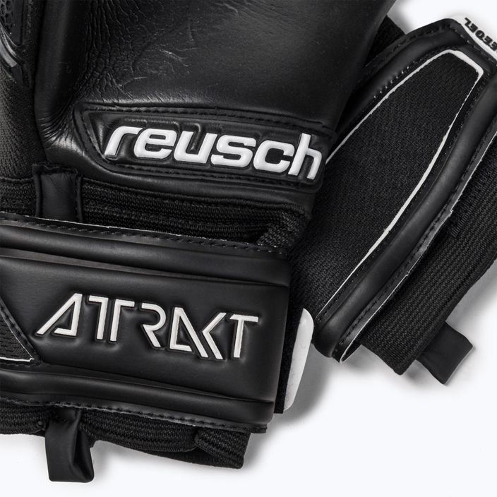 Reusch Attrakt Freegel Infinity Finger Support Goalkeeper Gloves black 5270730-7700 4