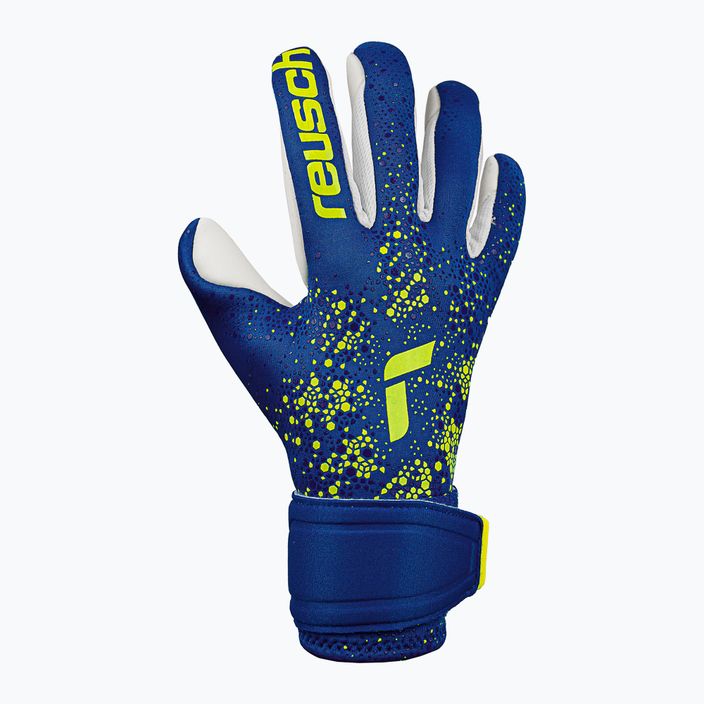 Reusch Pure Contact Silver goalkeeper's gloves blue 4018 6