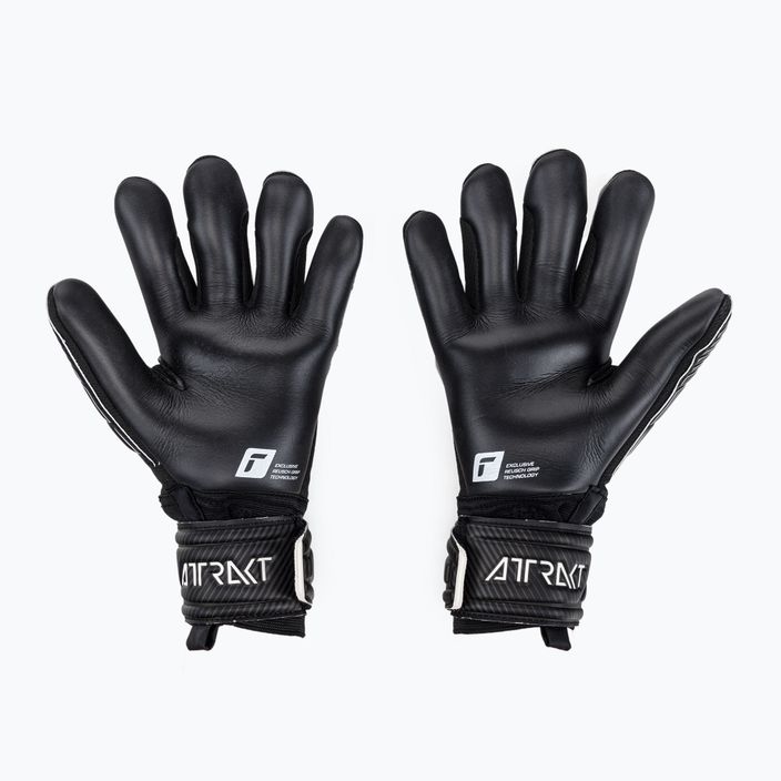 Reusch Attrakt Infinity Finger Support Goalkeeper Gloves black 5270720-7700 2