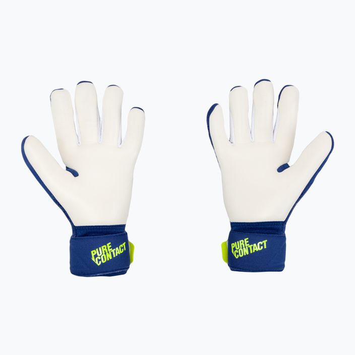 Reusch Pure Contact Silver Junior goalkeeper's gloves blue 5272200-4018 2