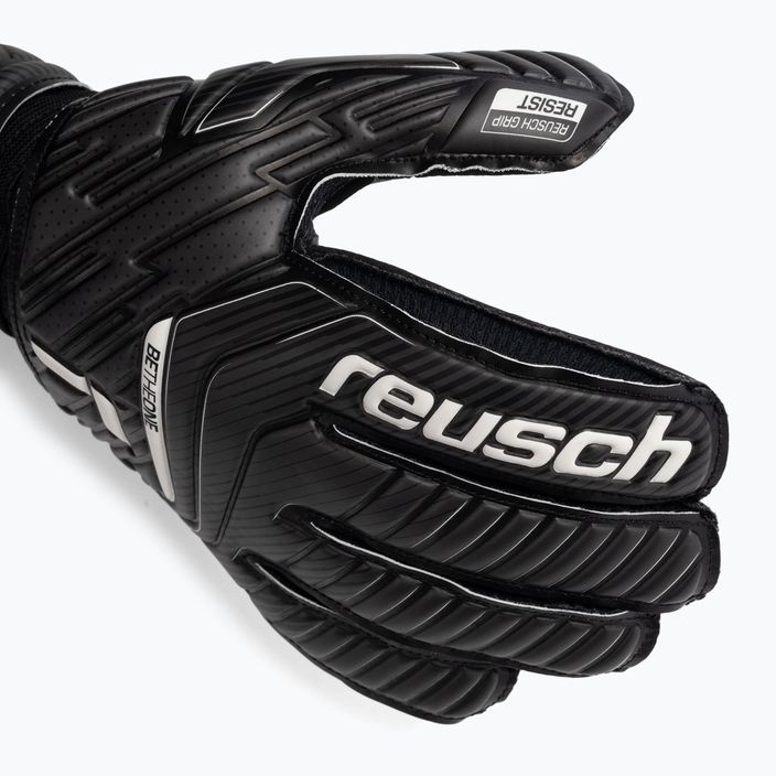Reusch Attrakt Resist goalkeeper gloves black 5270615-7700 3