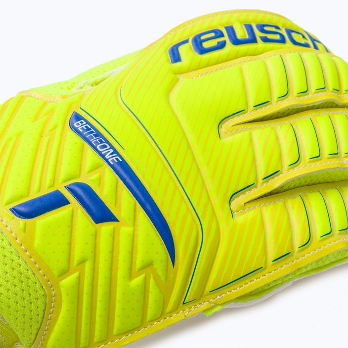 Reusch goalkeeper gloves Attrakt Solid yellow 5270515-2001 3