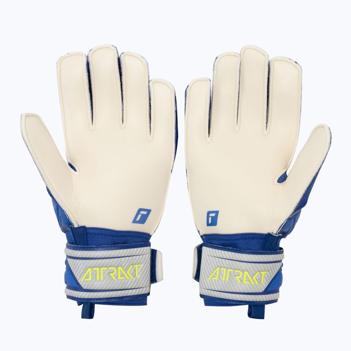 Reusch Attrakt Solid blue goalkeeper's gloves 5270515-6036 2