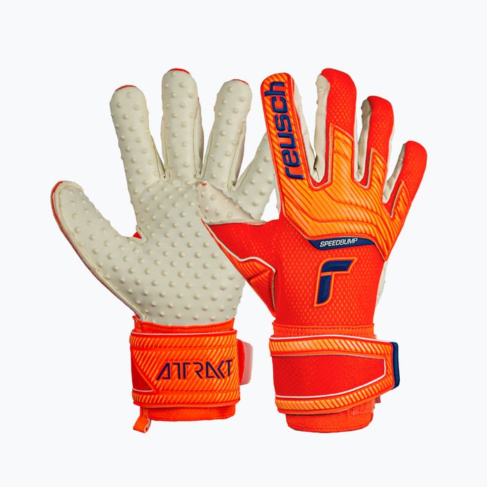 Reusch Attrakt SpeedBump goalkeeper gloves orange 527039-2290 4