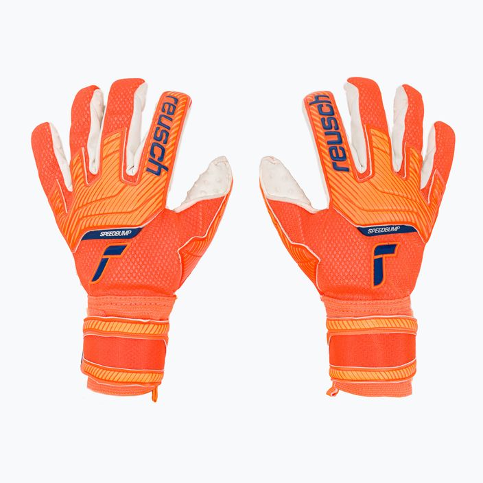 Reusch Attrakt SpeedBump goalkeeper gloves orange 527039-2290