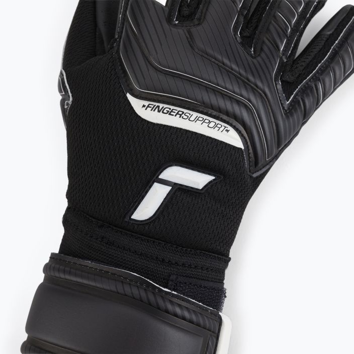 Reusch Attrakt Infinity Finger Support children's goalkeeper gloves black 5272720 3