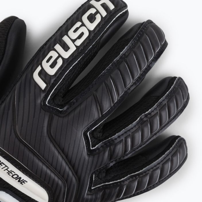 Reusch Attrakt Infinity Junior children's goalkeeping gloves black 5272725-7700 3