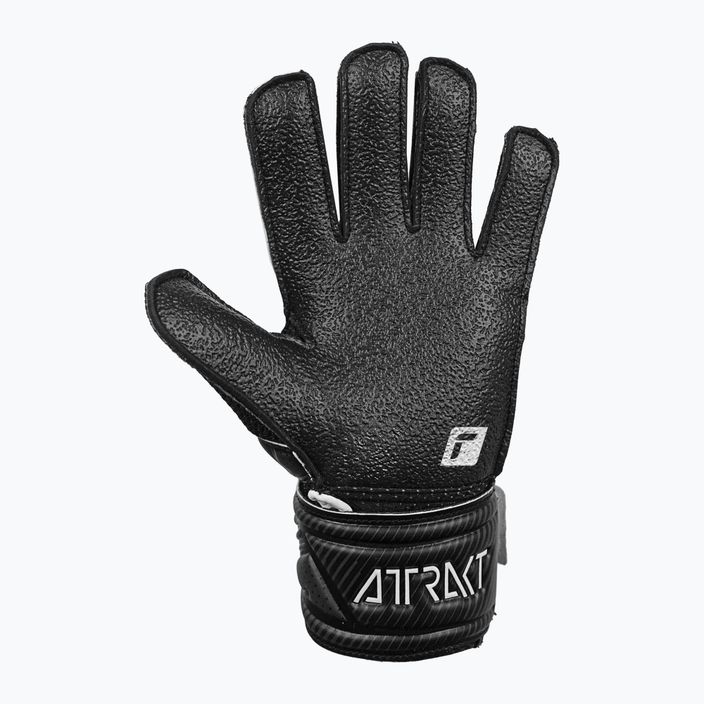 Reusch Attrakt Resist Junior children's goalkeeping gloves black 5272615-7700 8