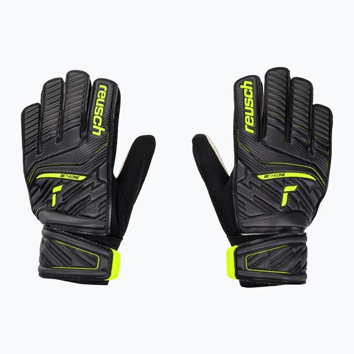 Reusch Attrakt Starter Solid Junior children's goalkeeper gloves black 5272514-7752