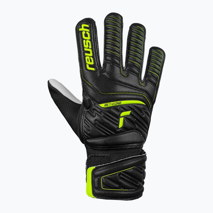 Reusch Attrakt Starter Solid Junior children's goalkeeper gloves black 5272514-7752 6