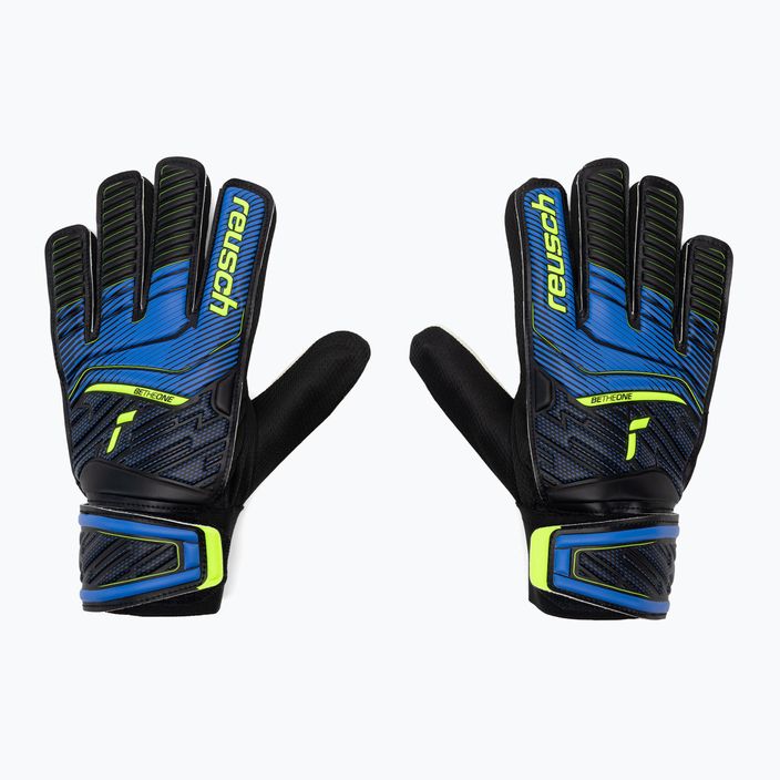 Reusch Attrakt Starter Solid Junior children's goalkeeping gloves blue 5272514-4940