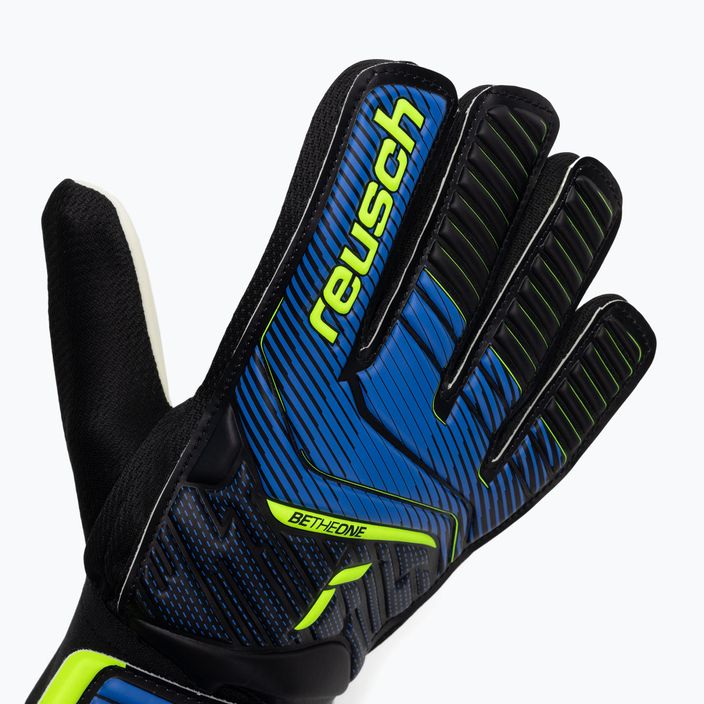 Reusch Attrakt Starter Solid Junior children's goalkeeping gloves blue 5272514-4940 3