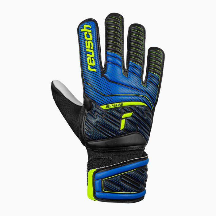 Reusch Attrakt Starter Solid Junior children's goalkeeping gloves blue 5272514-4940 5