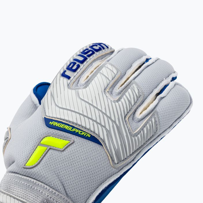 Reusch Attrakt Gold X Evolution Cut Finger Support Goalkeeper Gloves grey 5270950 3
