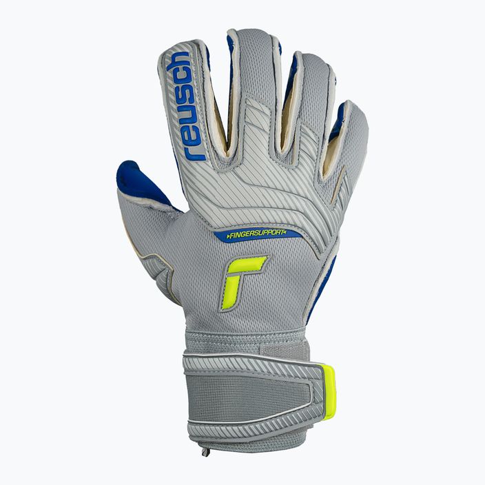 Reusch Attrakt Gold X Evolution Cut Finger Support Goalkeeper Gloves grey 5270950 6