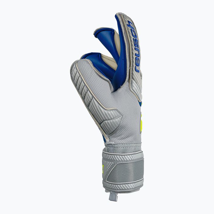 Reusch Attrakt Gold X Evolution Cut Finger Support Goalkeeper Gloves grey 5270950 7