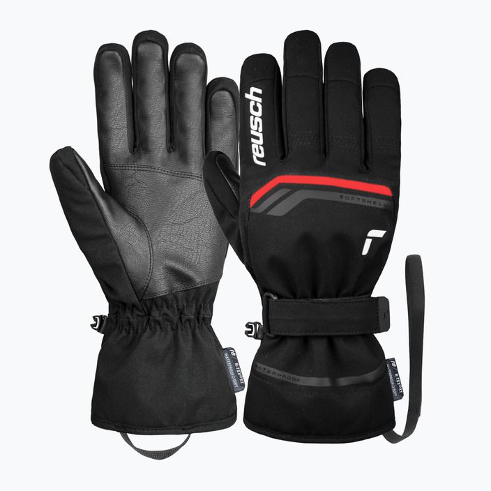Reusch Primus R-Tex ski gloves black/red 62/01/224 6