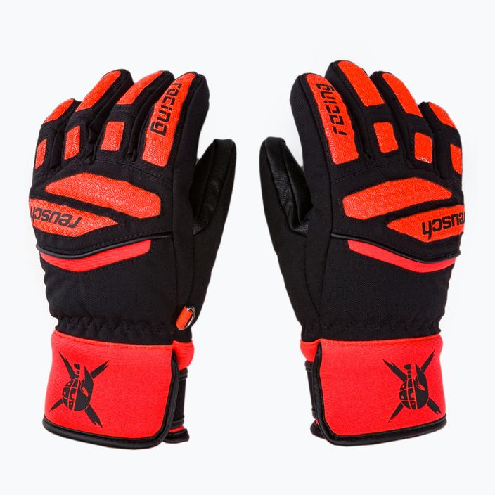 Reusch Worldcup Warrior Prime R-Tex XT children's ski glove black/red 62/71/244 3