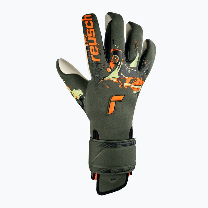 Reusch Pure Contact Gold X Adaptive Flex goalkeeper's gloves green 5370015-5556 7