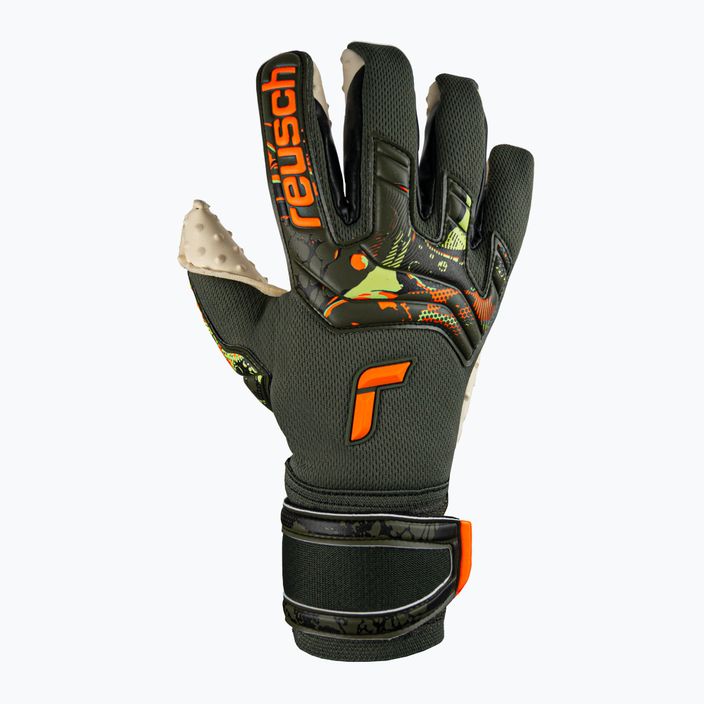 Reusch Attrakt Speedbump goalkeeper gloves green 5370039-5556 7