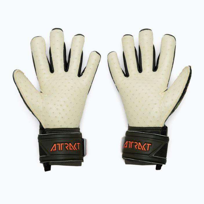 Reusch Attrakt Speedbump goalkeeper gloves green 5370039-5556 2
