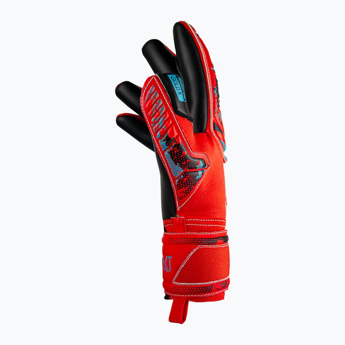 Reusch Attrakt Gold X Evolution Cut Finger Support goalkeeper gloves red 5370950-3333 6
