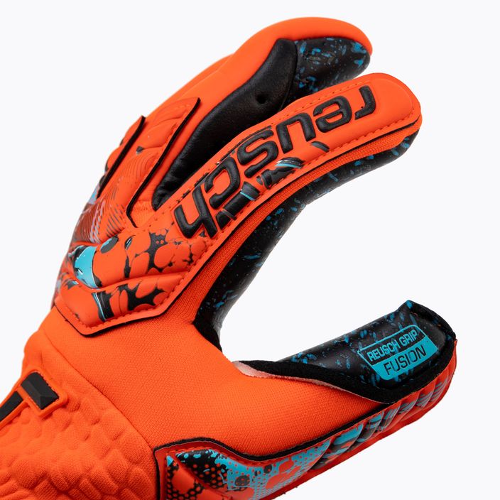 Reusch Attrakt Fusion Guardian AdaptiveFlex goalkeeper gloves red 5370985-3333 3
