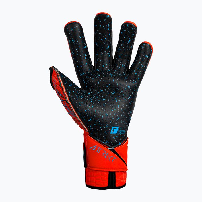 Reusch Attrakt Fusion Guardian AdaptiveFlex goalkeeper gloves red 5370985-3333 5