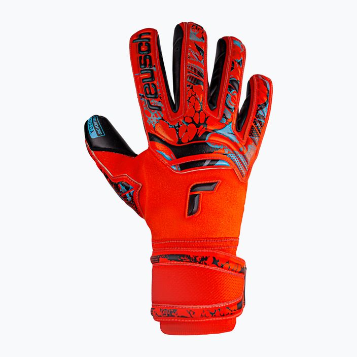 Reusch Attrakt Gold X goalkeeper's gloves red 5370945-3333 4