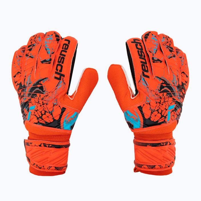 Reusch Attrakt Solid goalkeeper gloves red 5370515-3334