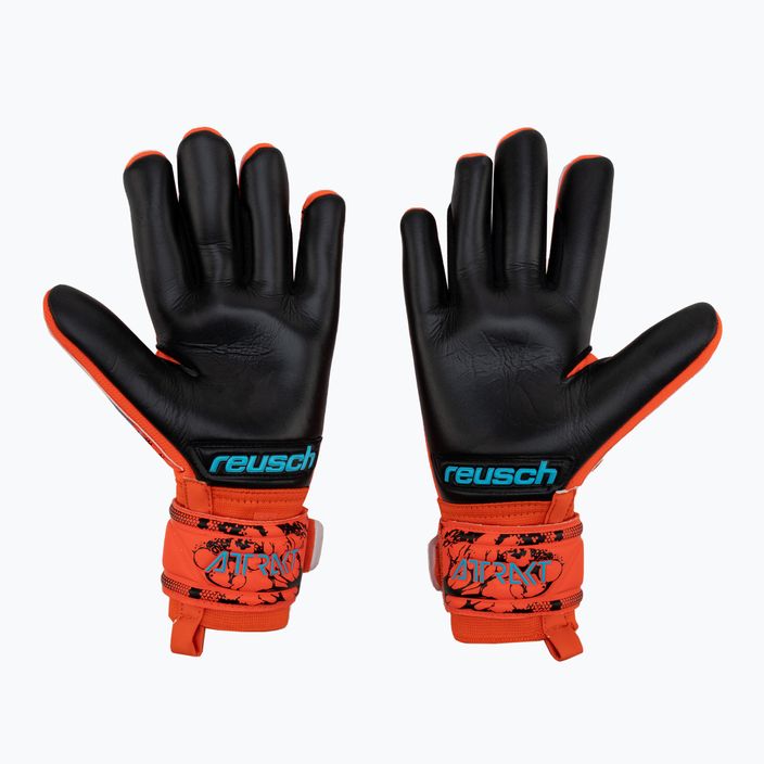 Reusch Attrakt Grip Evolution goalkeeper gloves red 5370825-3333 2